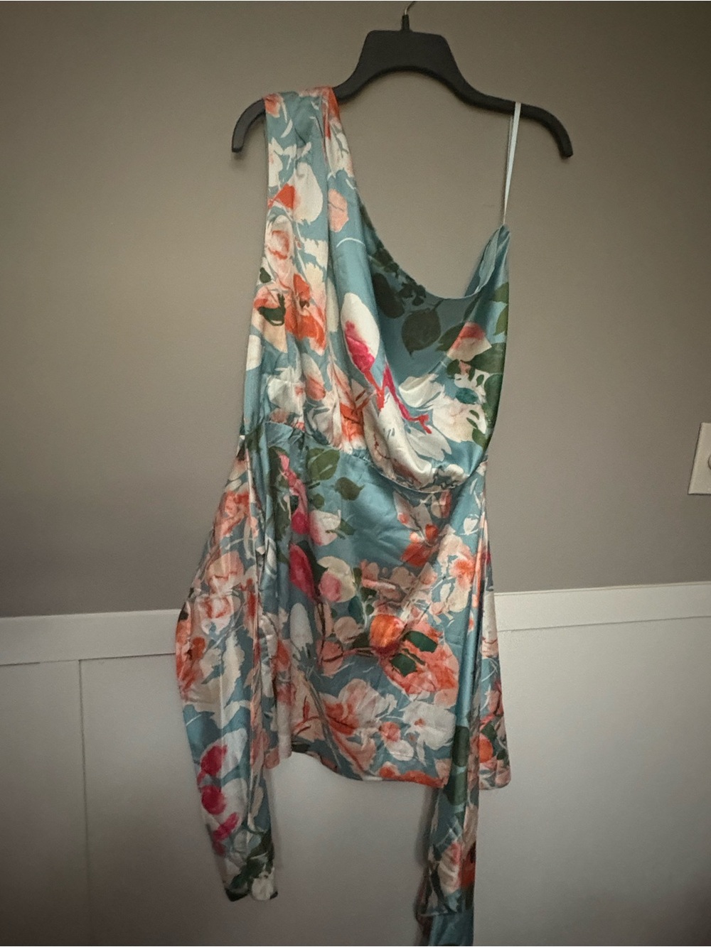 Neon Moon Floral Mini Dress – Blue – XL – NWT